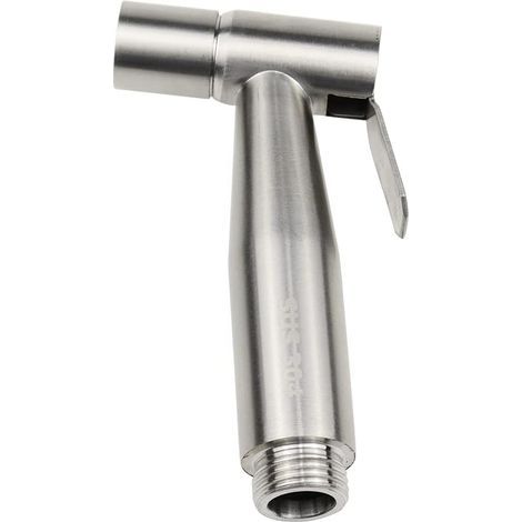 Stainless Steel Bidet Sprayer for Toilet, Diaper Sprayer, Manual Bidet Sprayer for Personal Hygiene, Shower, Bathroom, Toilet - Silver (1/5)