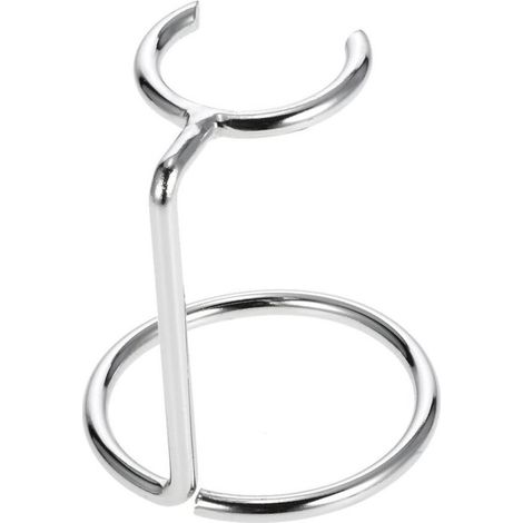 Stainless Steel Rasage Holder support pour Blaireau Bowl Rasage Outil Organizer (1/4)