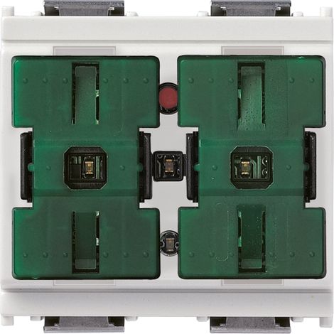 VIMAR - R16966.B Zwei Wipptaster + weißes Relais