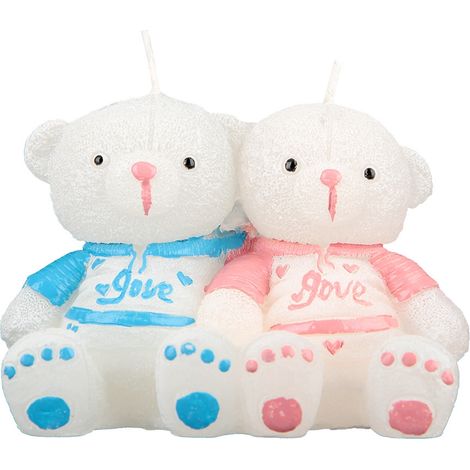 Cadeau créatif et romantique de bougies décoratives pour les couples (1/4)