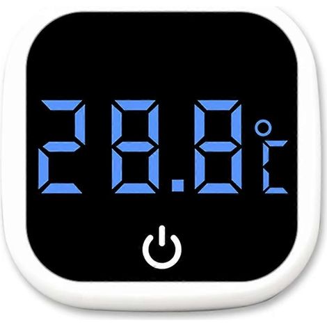 Thermomètre numérique LCD autocollant pour aquarium 0-60℃ (mini) (1/5)