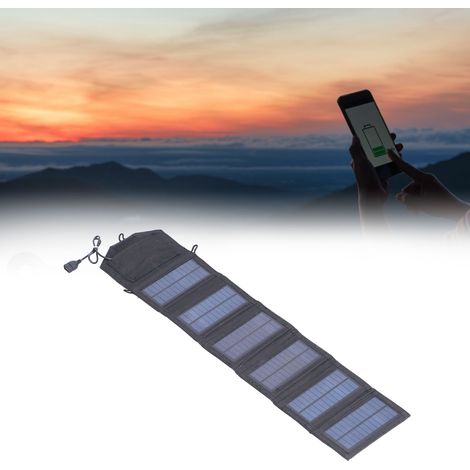 Chargeur solaire portable pliable 10,5 W-6Z (1/5)