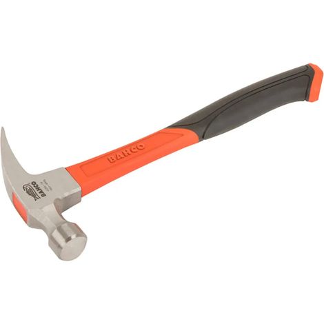 Martello Bahco nail hammer manico ergonomico assorbimento urti