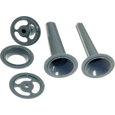 Kit adaptateurs saucisses pour préparation culinaire – Compatible Kenwood – Modèles KHH300WH, MG352, MG354 – Pour saucisses maison (1/5)