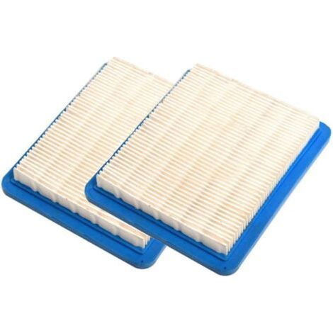 Assortiment de filtres à air de rechange pour accessoires de tondeuses poussées Kit de filtres en papier non authentique Briggs Stratton Quantum Blue Tractor Filtre à air pour tondeuses à gazon et tra (1/4)