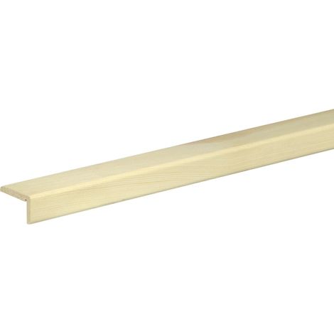 FN Neuhofer Winkelleiste 100 cm 33 x 19 mm Fichte oder Kiefer Leisten (1/3)