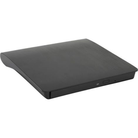 Boîtier de disque optique externe - - Boîtier de lecteur de DVD externe - USB 3.0 - Blanc (1/3)