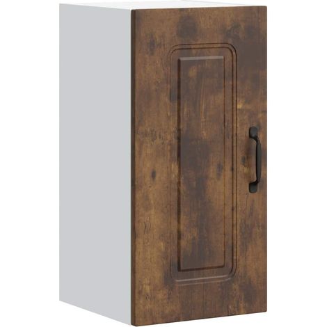 Maison Exclusive - Pensile da Cucina Kalmar Rovere Fumo in Legno Multistrato