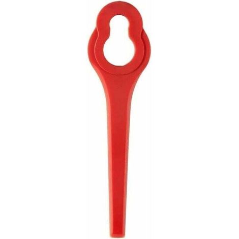 Pack de 50 cuchillas compatibles para cortacésped Ferrex Aldi Far 20 i, cuchillas de repuesto para cortacésped inalámbrico Ferrex (1/4)