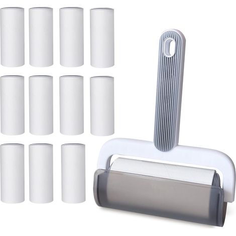 Fusselrolle 12 roulettes Extra Klebrig Fusselroller pour Tierhaare (1/5)