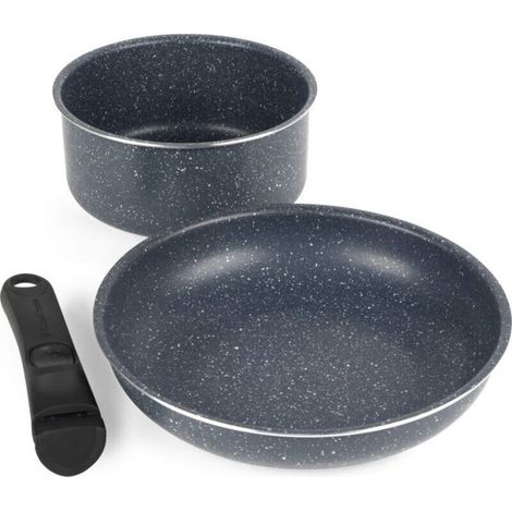 Juego de inicio de 3 piezas con clip inteligente Russell Hobbs RH03292 Nightfall Stone (1/3)