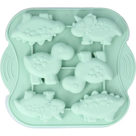 Moule à Gâteau 6 Cavités en Forme d'Animaux en Silicone pour Pâtisserie DIY (1/5)