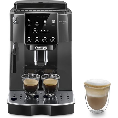 DeLonghi - Cafetera automática Magnifica Start, gris y negro ECAM220.22.GB