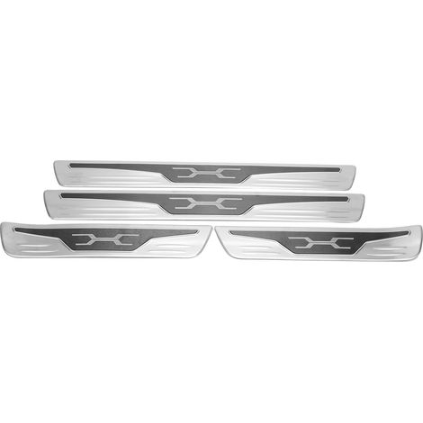 4 protections de seuil de porte voiture antidérapantes pour Harrier Venza XU80 2020 2021, moulures anti-rayures (1/5)