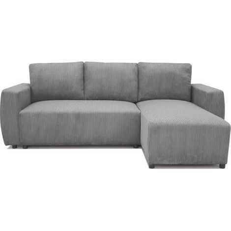 Casapy PHARELL Ecksofa wandelbar anthrazit