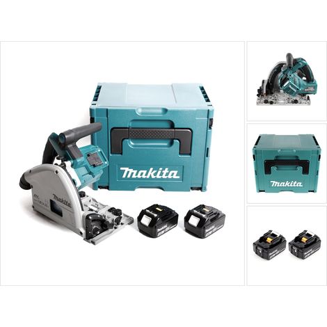 Makita DSP 600 TJ Scie Plongeante sans fil, sans balai 36V (2x18V) + 2x Batteries 5,0Ah + Coffret de transport - sans chargeur (1/5)