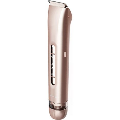 Rasoir électrique pour femmes 2 en 1 à double tête, tondeuse bikini, utilisable sur peau sèche ou humide, épilation indolore pour le visage, les jambes et les aisselles (1/5)