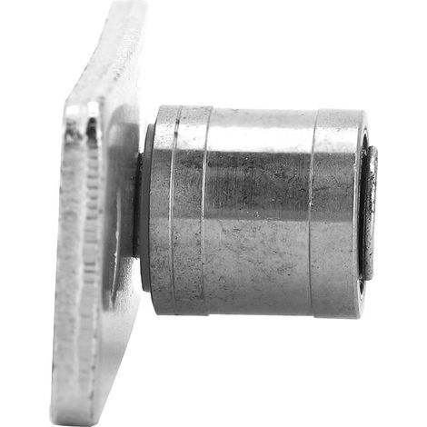2 Pièces Guide de Sol en Acier Inoxydable pour Porte Coulissante, Accessoires Quincaillerie (1/5)