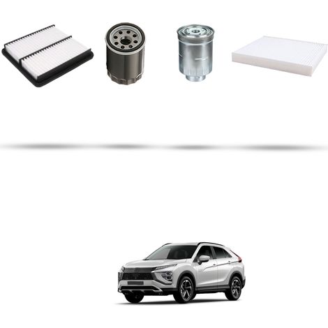 Kit tagliando 3 filtri compatibile con Mitsubshi Eclipse Cross (GK9W) 2.2 Di-D 109kw Dal 2018 (1/5)