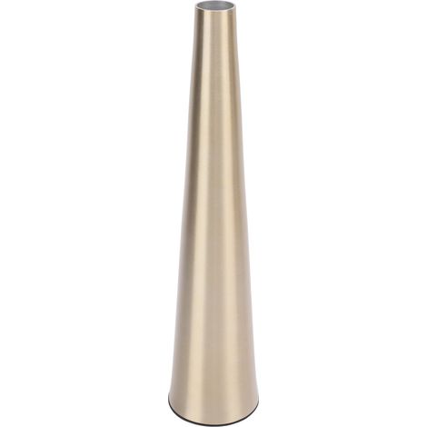 Vase Petit 【Nordique】 Design 【Aluminium Doré】 Fini Brossé 2.2cm / 5cm(Métal) (1/5)