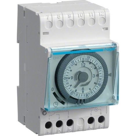 Programador de Interruptor Horario de 1 vía 7 días + Reserva de 200 horas