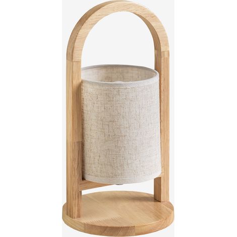 Lampe de table sans fil en bois Goriberg SKLUM NATUREL