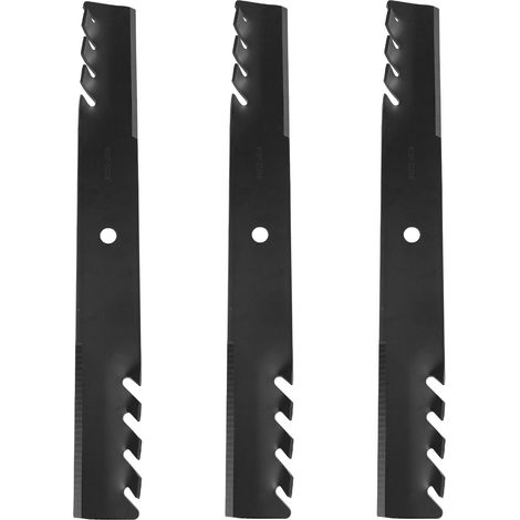 Repuestos para cortacésped, juego de 3, plataforma de corte de 61 pulgadas (plataforma de corte de 21 pulgadas). (1/5)