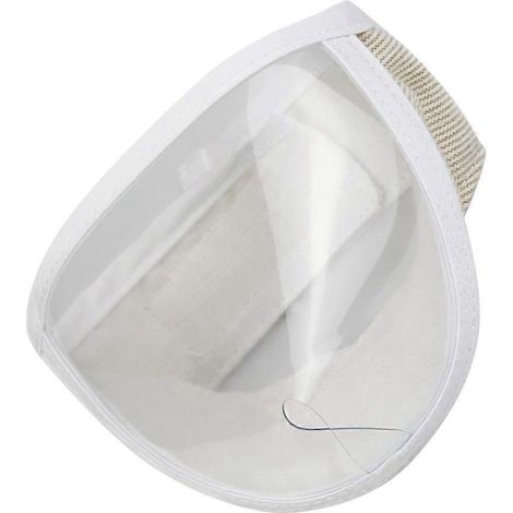 Muselière transparente pour chat et chatons, masque respirant anti-léchage pour animaux de compagnie, compatible nettoyage et kit (1/5)