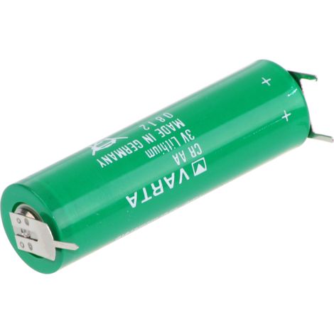 Varta Lithium 3V Batterie CR AA Zelle 2/1 pin ++/-