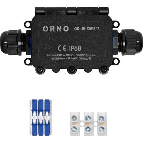 Scatola N/T IP68, 0,5-6,0 mm², 2 pressacavi M20 - ON-13815/2 (1/2)