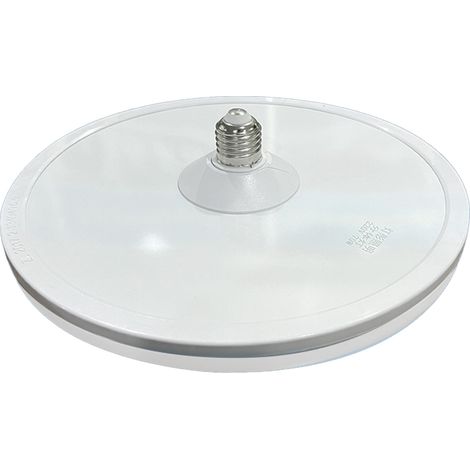Ortviai Ampoule LED en forme d'OVNI 70 W E27 – Blanc froid 6300 K, 6300 lm, pour hall ou grand espace