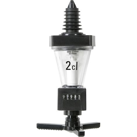 Porzionatori ROYAL con CONTATORE, cromati, Quantità di servizio: 40 ml (1/2)