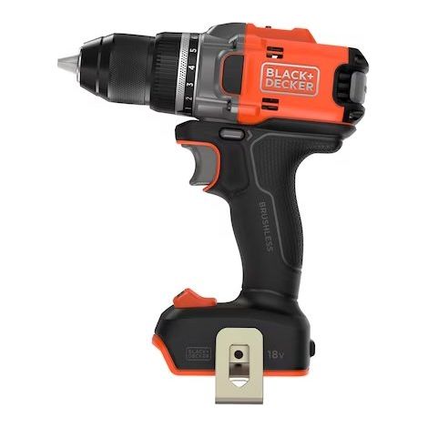Perceuse visseuse a percussion sans fil 18V + 2 batteries 2Ah + chargeur - BLACK&DECKER - BLD683D2XK-QW - Brushless
