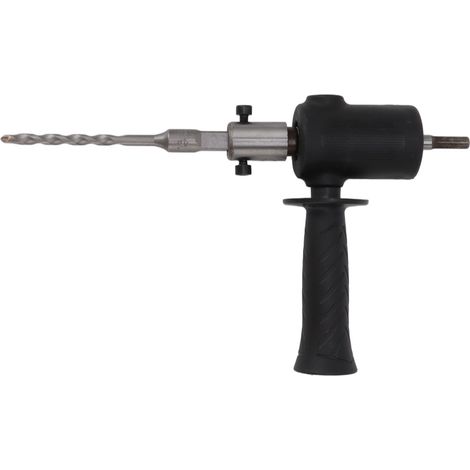 Tête de conversion pour marteau électrique, foret à percussion, tête de conversion pour perceuse à percussion, tige carrée, noir