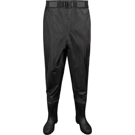 Cuissardes imperméables Night Cat (hommes et femmes) avec bottes – Respirantes – Conviennent pour la pêche, le canoë, le kayak, les travaux en rivière et la marche dans les ruisseaux (taille 47) (1/5)