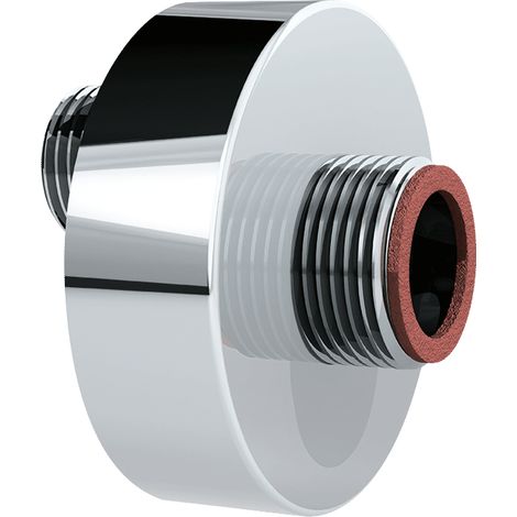Delabie S-Anschlüsse M1/2" M3/4" unter Rosette, MA 11mm, 2 Stück (1/2)