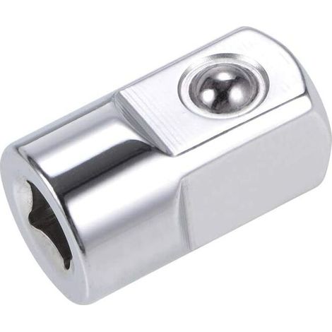Adaptateur Douille Réducteur 1/4 Pouce Femelle à 1/2 Pouce Male en Cr-V Acier Douille et embout pour clé (1/3)