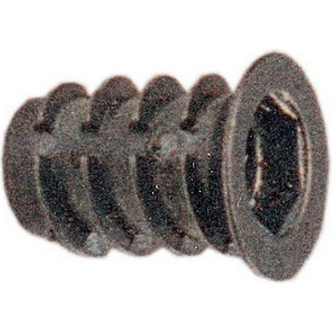 BUSSOLA IN ZAMA ESAGONO INCASSO M 6X15 MM.. Prezzo per 1 pezzo. (1/2)