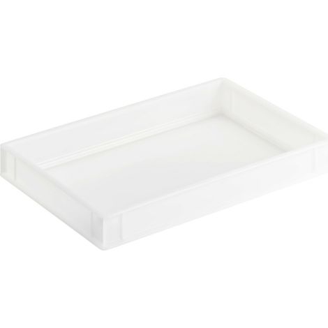 Alutec 05035  Kunststoffbox  lebensmittelgeeignet (B x H x T) 600 x 75 x 400 mm Weiß 1 St.