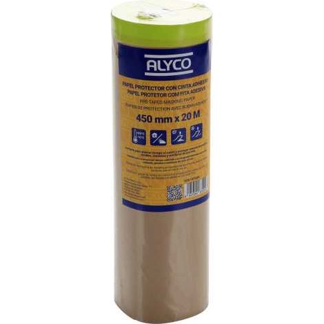 Papel de protección con cinta 450mmx20M (1/3)