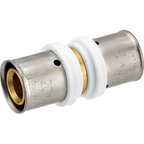 Pressfitting-Kupplung 20 x 2,0 mm - 20 x 2,0 mm für MV-Rohr
