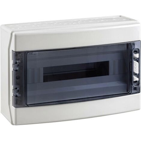 IDE TABLEAU ÉLECTRIQUE ÉTANCHE 1 RANGÉE DE 18 MODULES IP65 - CDN18PT/RR (1/2)