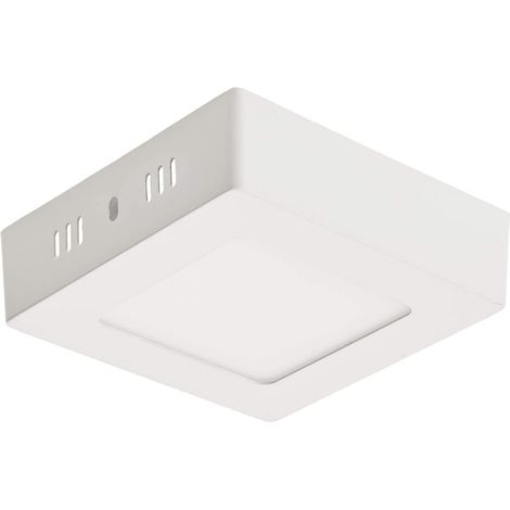 Led Spot surface carré 220V 6W blanc froid 6000K pour salle de bain et salon. Un excellent choix pour éclairer les maisons, les bureaux, les réceptions, les musées (1/5)