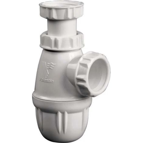 Sifón de lavabo ajustable con base extraíble (1/2)