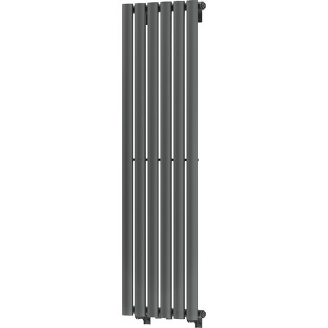 Mexen Oregon Dekorativer Heizkörper 1200 x 360 mm, 417 W, Anthrazit - W202-1200-350-00-66 (1/5)