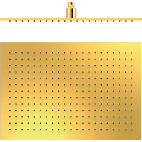 TRES 29963203OR COMPLEMENTOS DE DUCHA Rociador De Ducha Color Oro 24K - ref: 29963203OR (1/2)