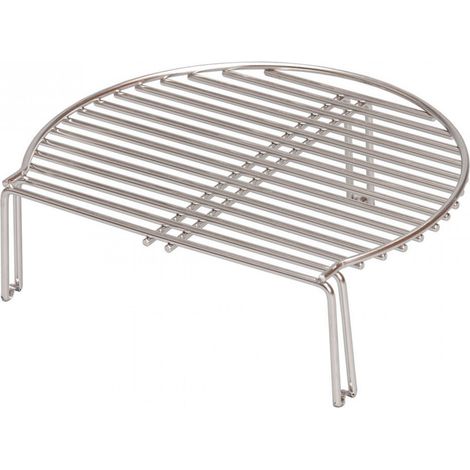 Monolith Junior Edelstahl Zusatz-Grillrost für Junior & ICON Warmhalterost für zweite Ebene 201023 (1/5)