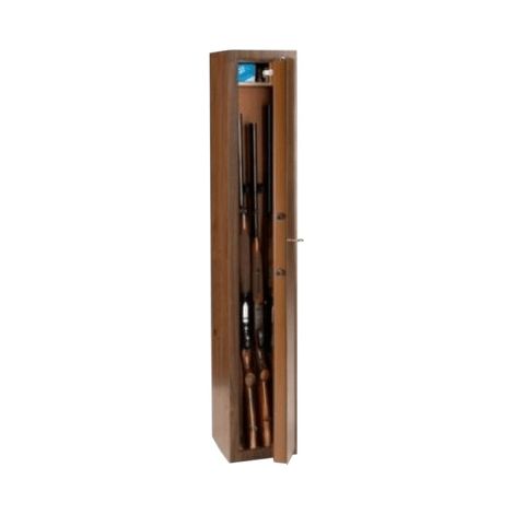 ARMADIO PORTAFUCILI C/TESORETTO EFFETTO LEGNO 5 posti - IDEAL STAR (1/3)
