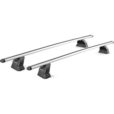2er Set Dachträger - GREEN VALLEY - Easy One N° 18 - Aluminium - Fixpunktbefestigung - Bis zu 75 kg