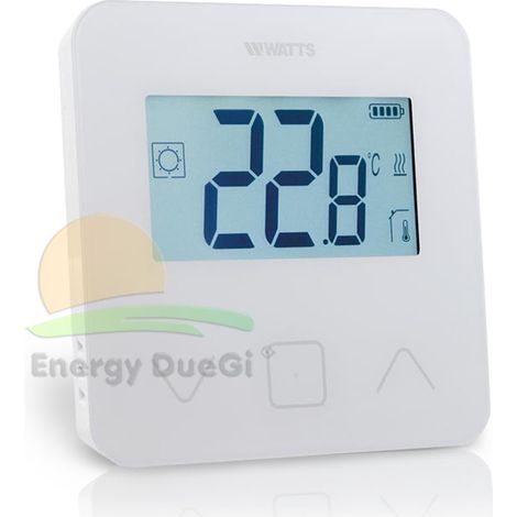 Termostato ambiente digitale wireless BT-D03 RF con comunicazione in radio frequenza - Sistema Watts Vision (1/5)